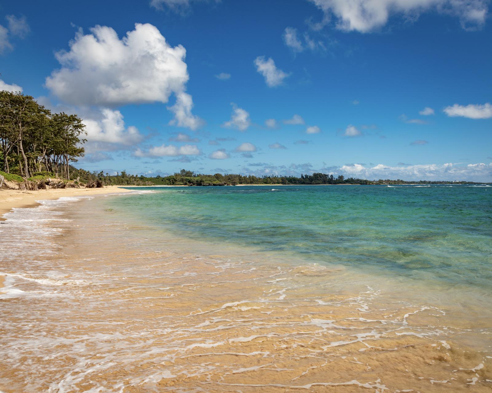 Camping at Malaekahana Beach Campground