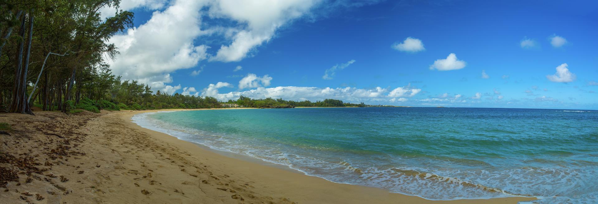 Visit Kokololio Beach Park on Oahu Island